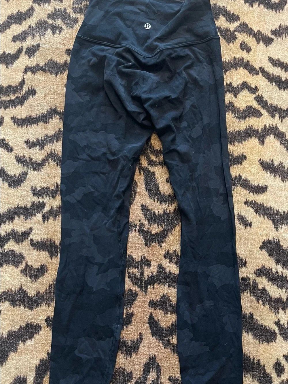 lululemon athletica Black Camo Align Leggings